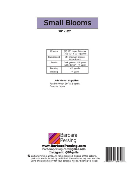 Small Blooms Digital Pattern