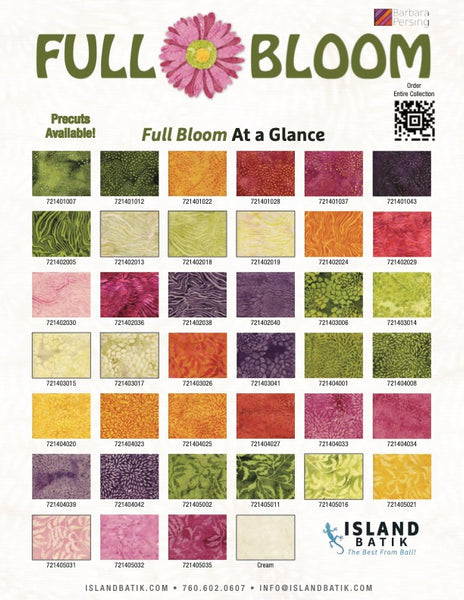 Full Bloom Fabric Guide – Barbara Persing